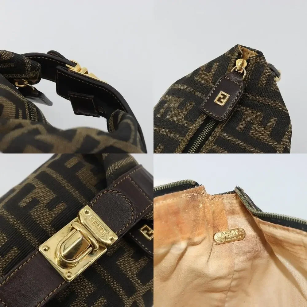 Fendi Zucca Pouch Black